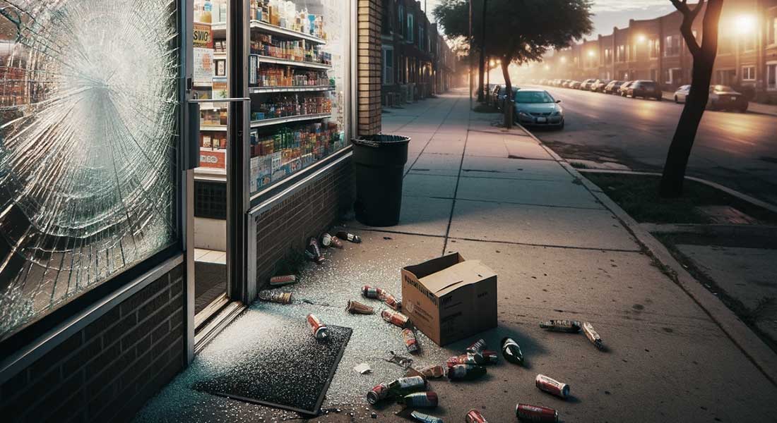 Convenience store owner exchanges gunfire with burglary suspects