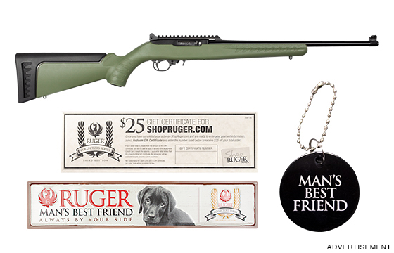 Davidson's Exclusive Ruger 10/22 Man's Best Friend