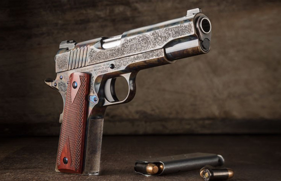 Tested: Standard Mfg. 1911 Case Colored #1 Engraved Pistol