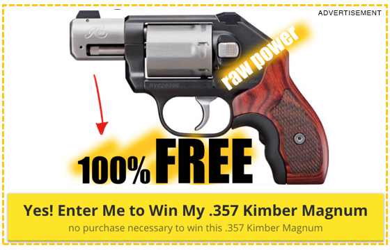 YES. Enter to Win Your KIMBER .357 MAGNUM HERE NOW