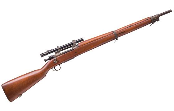 Classic Guns: PFC Ray Register's Springfield M1903A4 Sniper Rifle