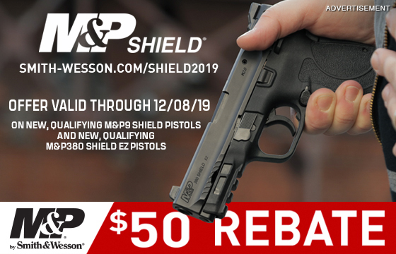 Get $50 Rebate On Any Of These New, Qualifying Smith & Wesson Pistols