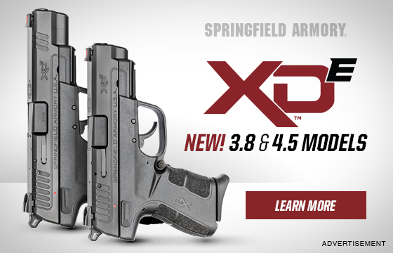 Springfield Armory XD-E 9mm Now Available In 3.8 and 4.5 Barrels