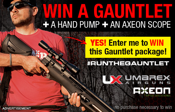 Shooting with Air is Easier Than You Might Think : WIN Umarex Gauntlet