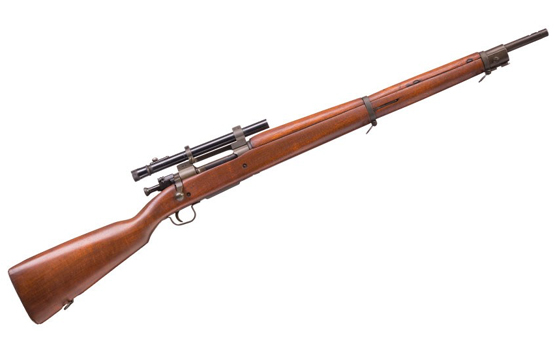 Classic Guns: PFC Ray Register's Springfield M1903A4 Sniper Rifle