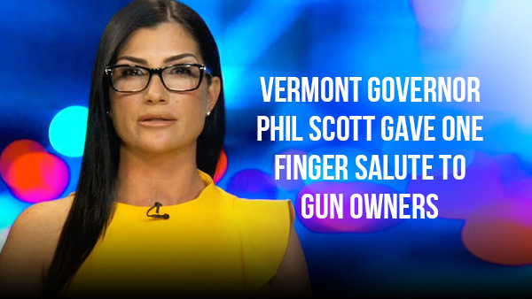 PHIL SCOTT GAVE ONE FINGER SALUTE TO GUN OWNERS
