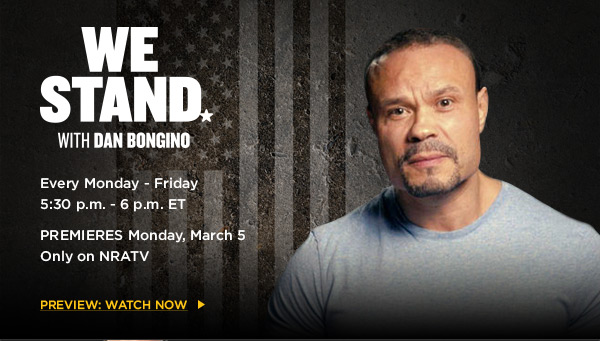 WE STAND: WITH DAN BONGINO