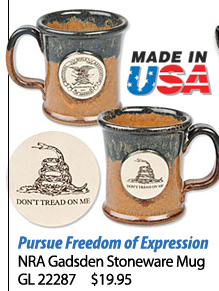 NRA Gadsden Stoneware Mug