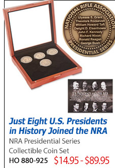 NRA Presidential Series Collectible Coin Set