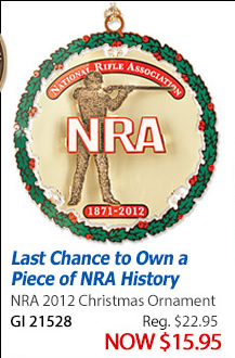 NRA 2012 Christmas Ornament