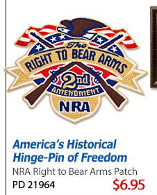 NRA Right to Bear Arms Patch
