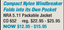 NRA 5.11 Packable Jacket