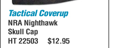 NRA Nighthawk Skull Cap