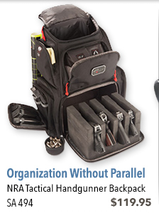 NRA Tactical Handgunner Backpack