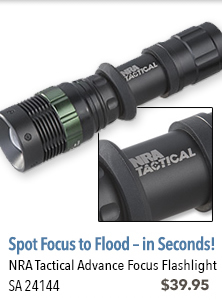 NRA Tactical Advance Focus Flashlight
