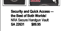 NRA Secure Handgun Vault