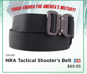 NRA Tactical Shooter's Belt