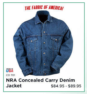 NRA Concealed Carry Denim Jacket