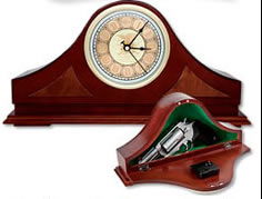 NRA Minuteman Concealment Mantel Clock