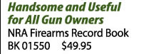 NRA Firearms Record Book