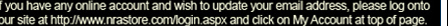 Update Your Account Information