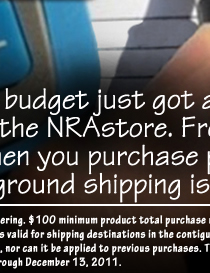Orders of 100 dollars or more get free ground shipping