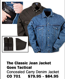 Concealed Carry Denim Jacket