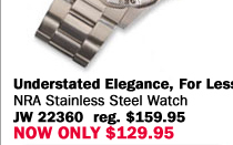 NRA Stainless Steel Watch