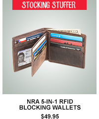 NRA 5-in-1 RFID Blocking Wallets