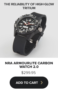 NRA Armourlite Carbon Watch 2.0