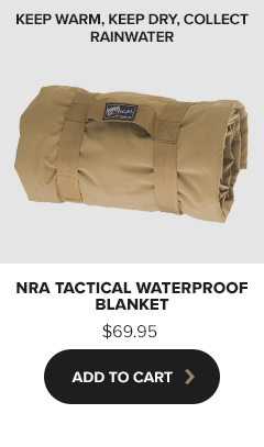 NRA Tactical Waterproof Blanket