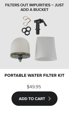 Portable Water Filter Kit