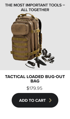 Tactical Loaded Bug-Out Bag