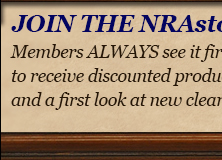 Join the NRAstore Customer Club