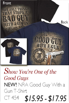 NEW! NRA Good Guy With a Gun T-Shirt