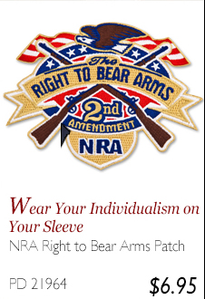 NRA Right to Bear Arms Patch