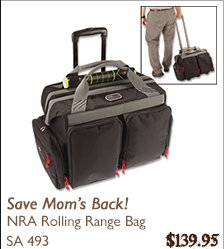 NRA Rolling Range Bag