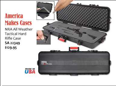 NRA All Weather Tactical Hard Rifle Case