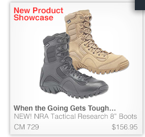 NRA Tactical Research 8” Boots