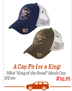 NRA King of the Road Mesh Cap