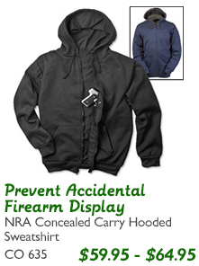 NRA Concealed Carry Hooded Sweatshirt
