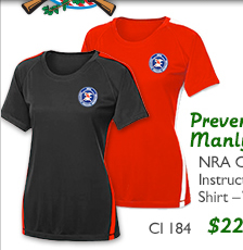 NRA Certified Firearms Instructor Performance Shirt - Women's