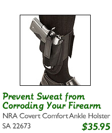 NRA Covert Comfort Ankle Holster