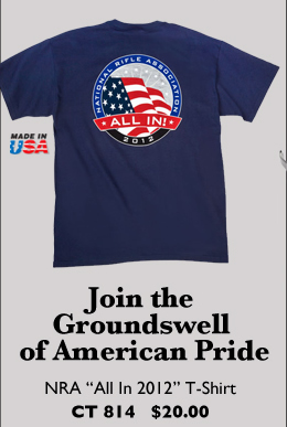 NRA ALL IN 2012 T-Shirt