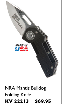 NRA Mantis Bulldog Folding Knife