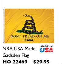 NRA USA Made Gadsden Flag