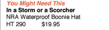 NRA Waterproof Boonie Hat