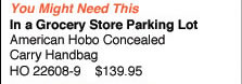 American Hobo Concealed Carry Handbag