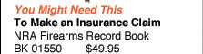 NRA Firearms Record Book
