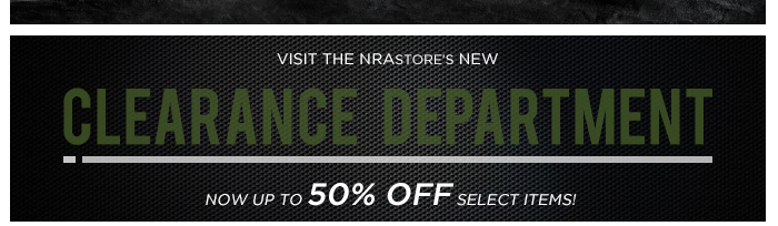 NRAstore Clearance Department